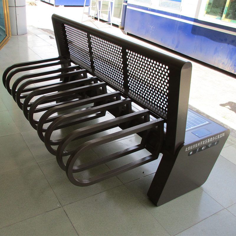 Ηλιακά πάρκα Bench Public Καθίσματα οδού με ασύρματη χρέωση