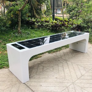Smart Έπιπλα Οδού Αστικές Καθίσματα Solar Powered
